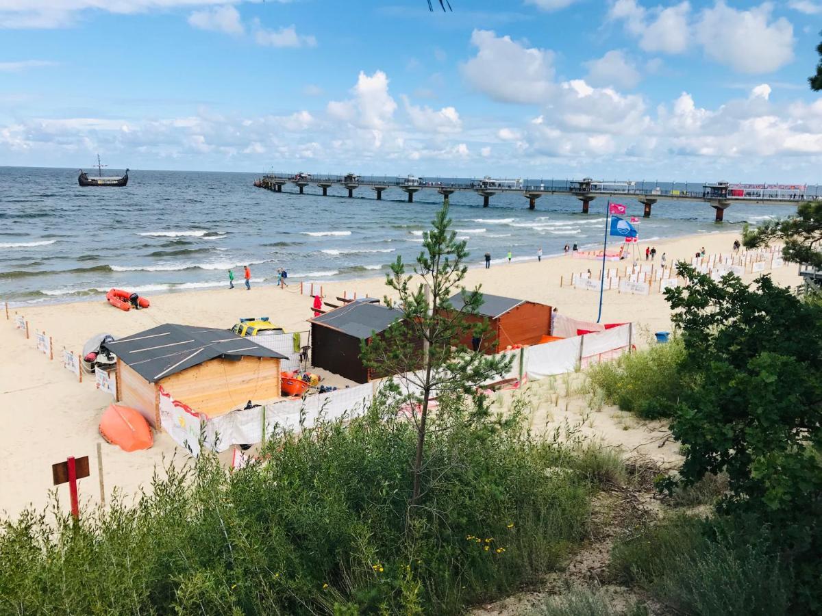 Aquamarina Prima - Beach - Free Garage Miedzyzdroje Buitenkant foto